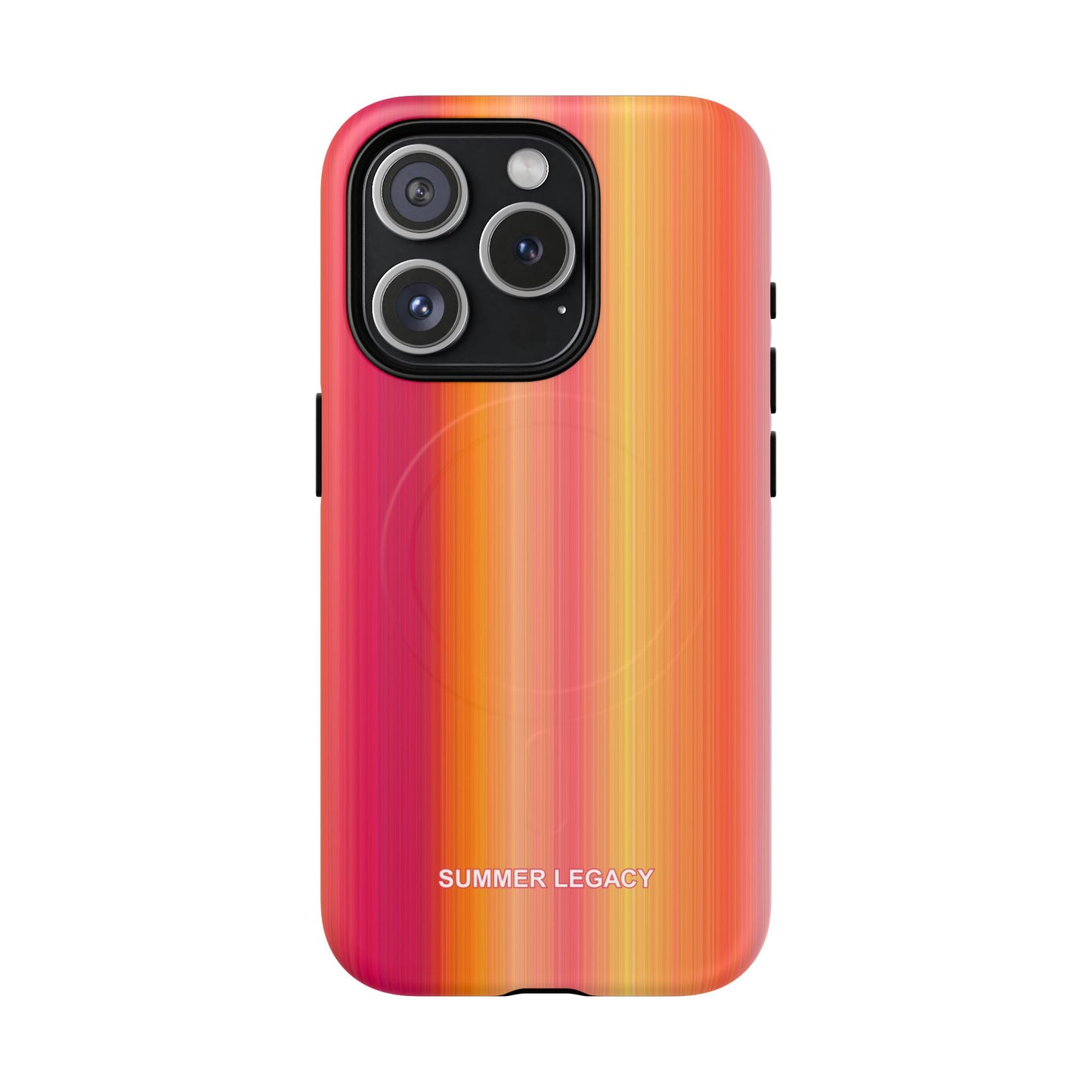 Amber Glow Ombre Stripe MagSafe Case