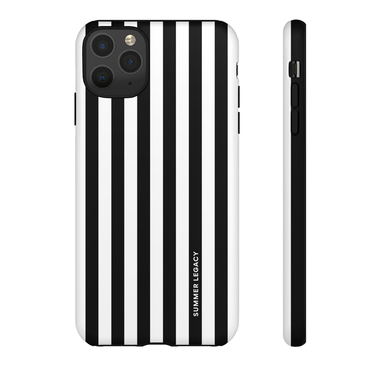 Ebony Stripe iPhone Case