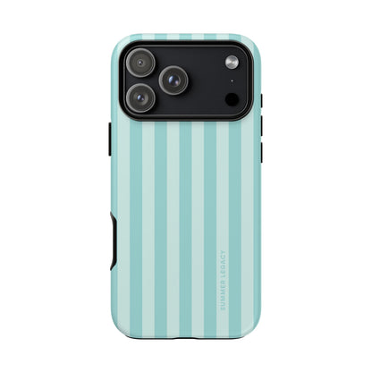 Teal Stripe iPhone Case