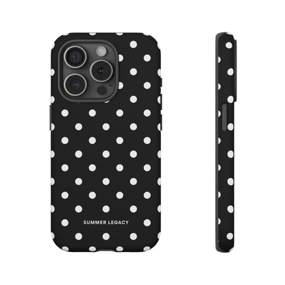 Ebony Polka Dot iPhone Case