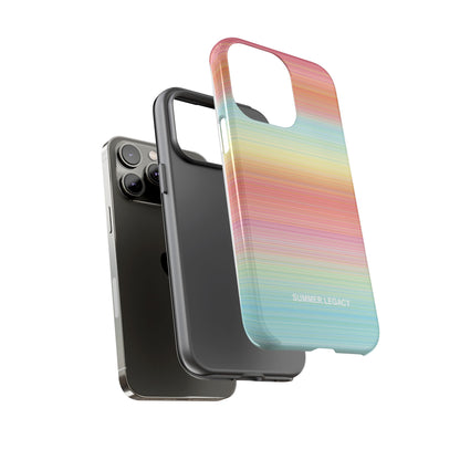 Sunrise Ombre Stripe iPhone Case