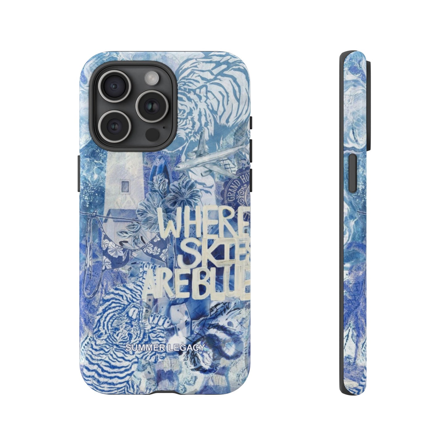 Blue Horizon iPhone Case