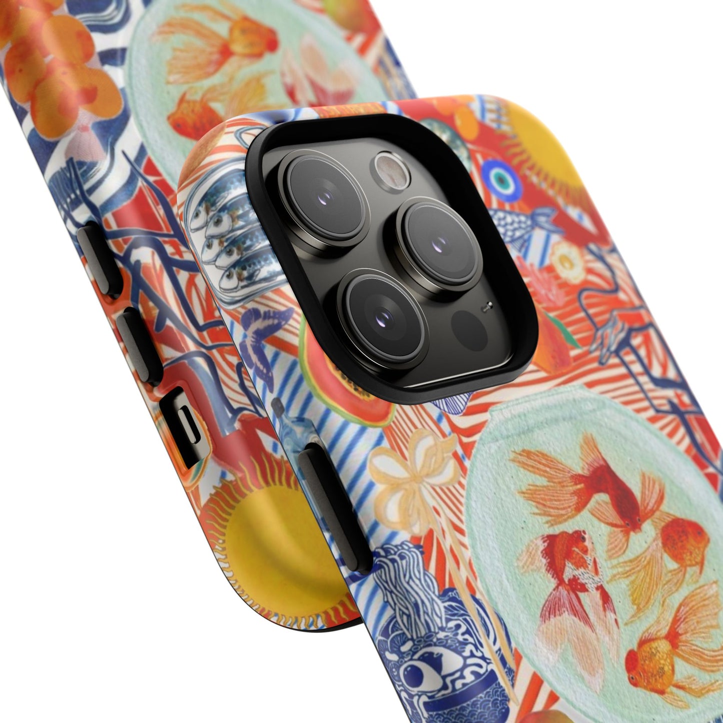 Navy Goldfish Bowl MagSafe Case