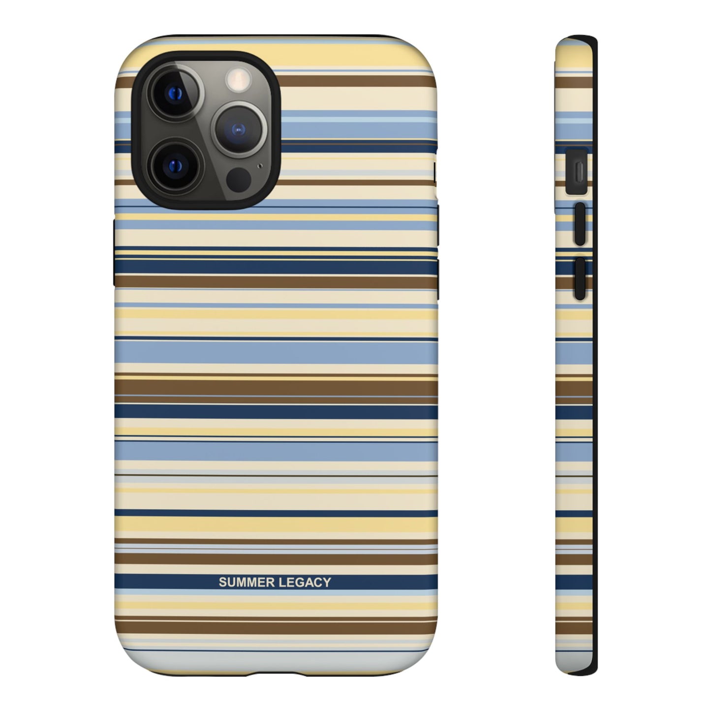 Coconut Multi-stripe iPhone Case