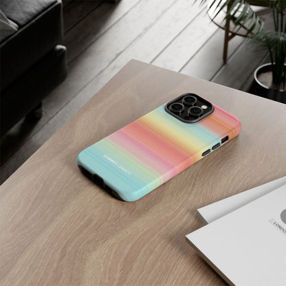 Sunrise Ombre Stripe iPhone Case