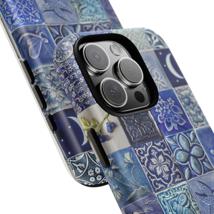 Midnight Mosaic Tiles MagSafe Case