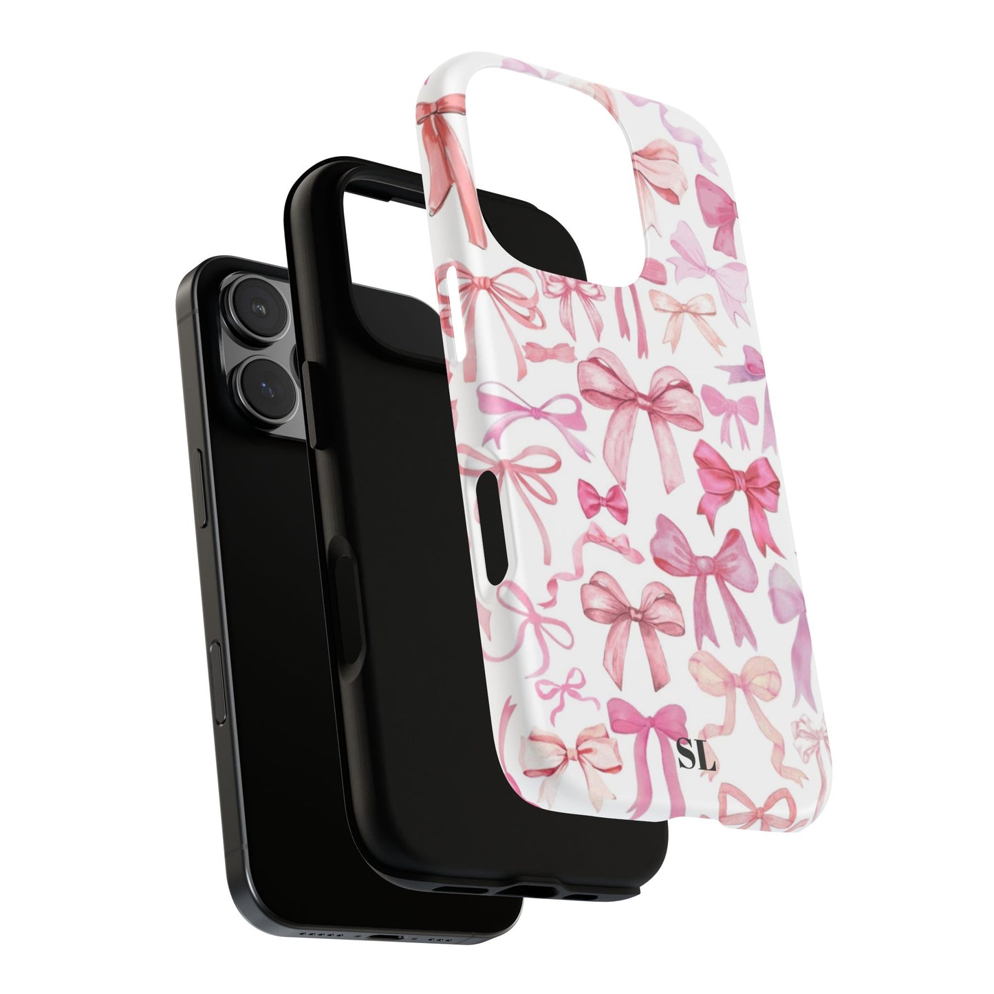 Pink Bows iPhone Case