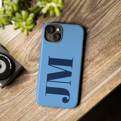 Lagoon Custom Initial iPhone Case