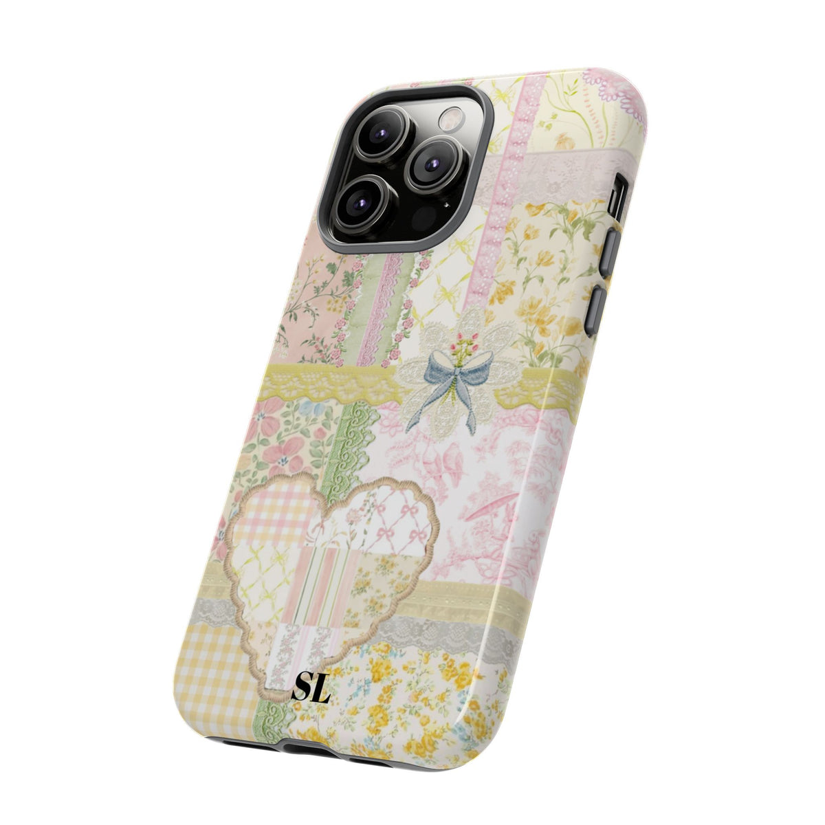 Garden Quilt Patchwork iPhone Case