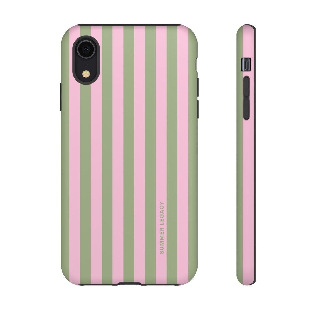 Guava Stripe iPhone Case