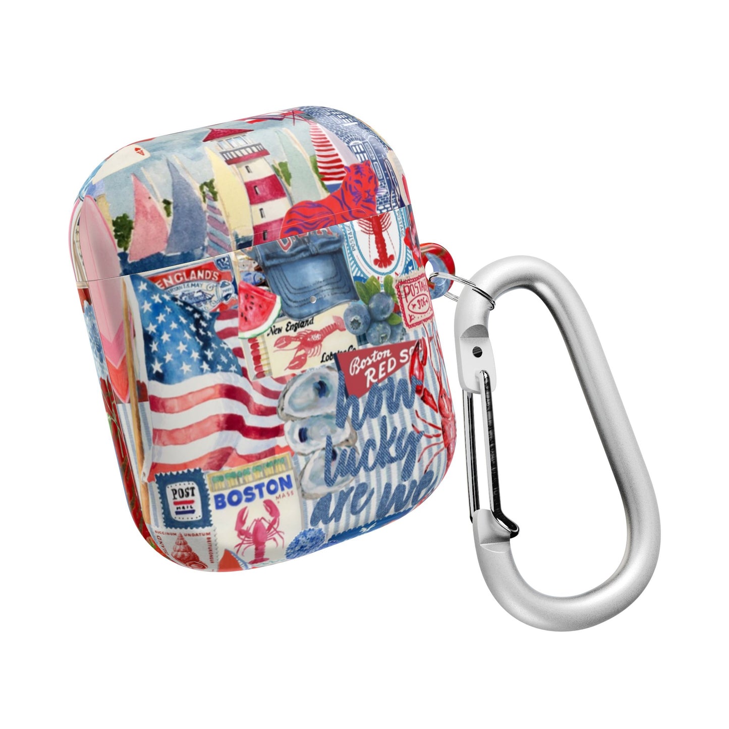 Red, White & Blue AirPod Case