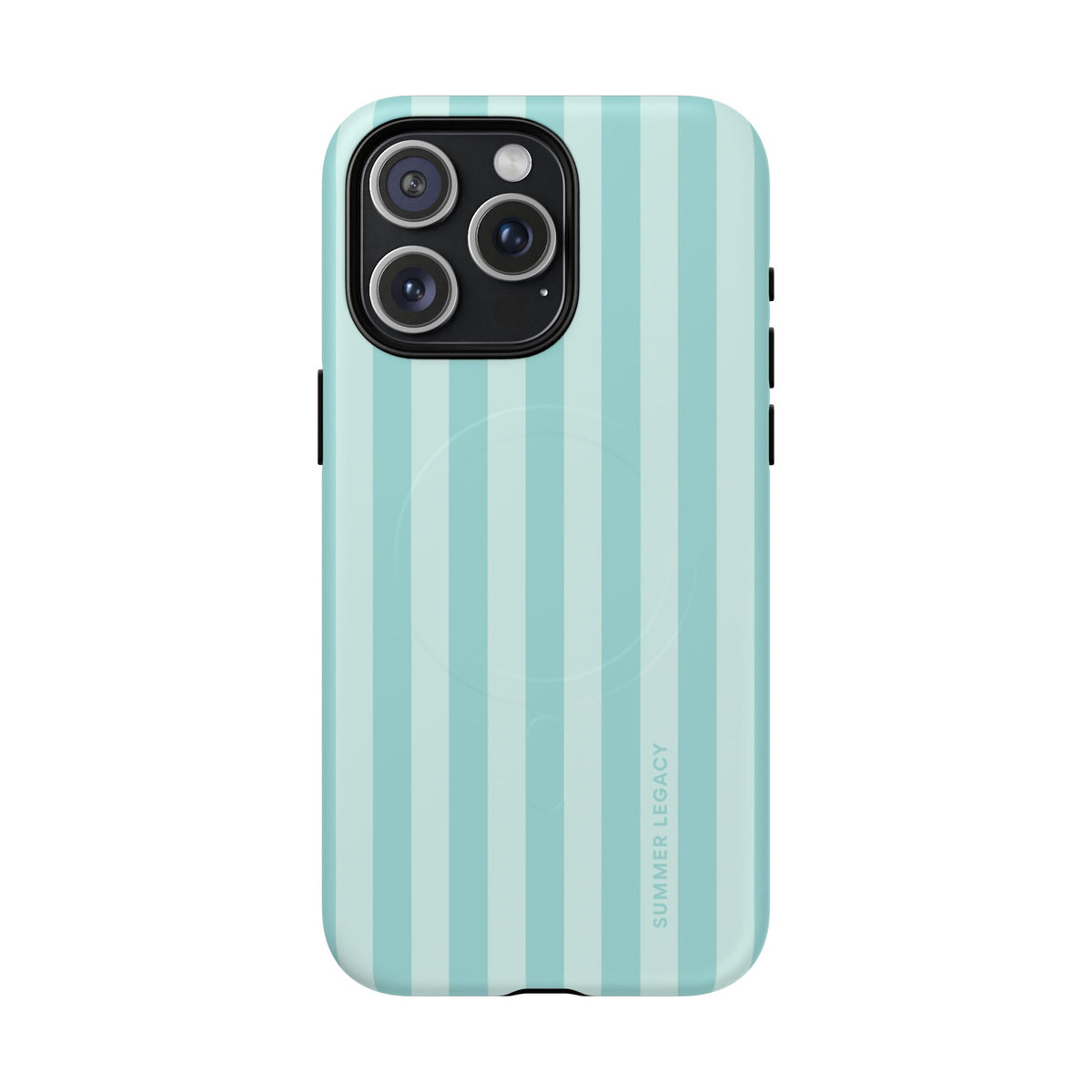 Teal Stripe MagSafe Case