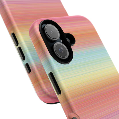 Sunrise Ombre Stripe iPhone Case