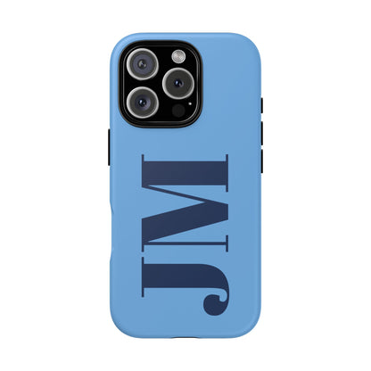 Lagoon Custom Initial iPhone Case