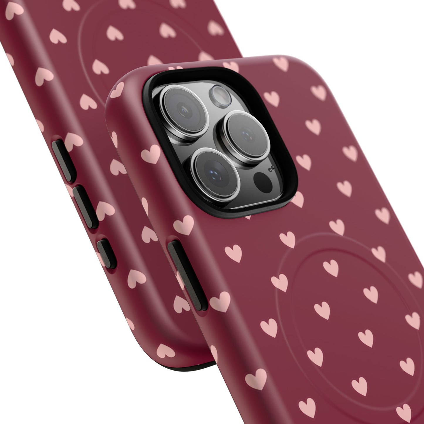 Berry Hearts MagSafe Case