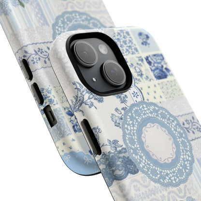 Blue Meadow Patchwork MagSafe Case