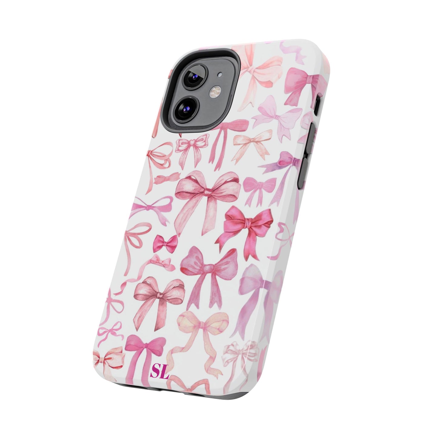 Pink Bows iPhone Case