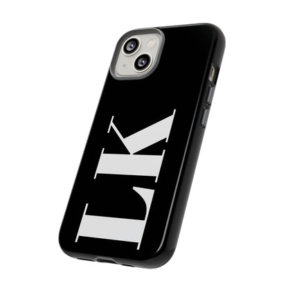Ebony Custom Initial iPhone Case