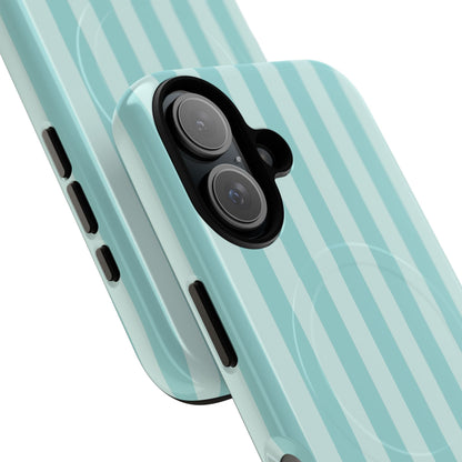 Teal Stripe MagSafe Case