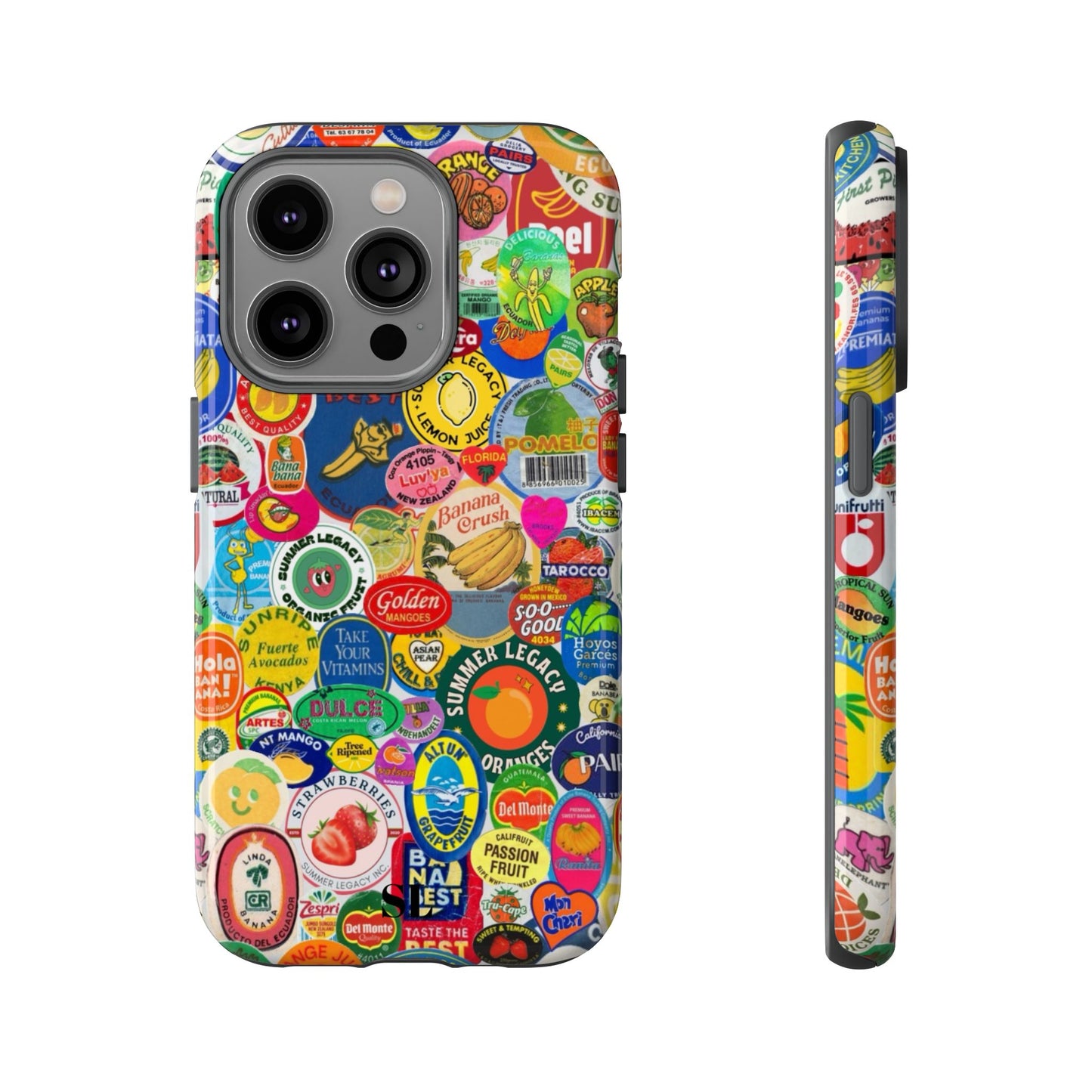 Fruit Stickers iPhone Case