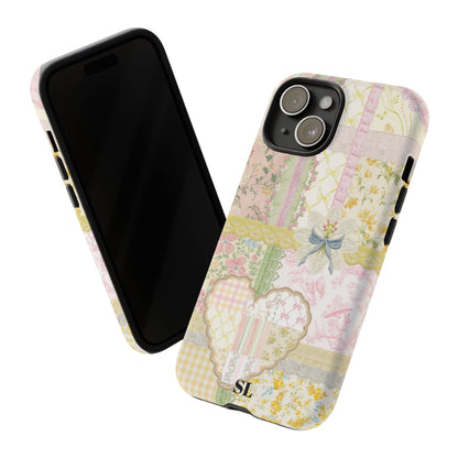 Garden Quilt Patchwork iPhone Case