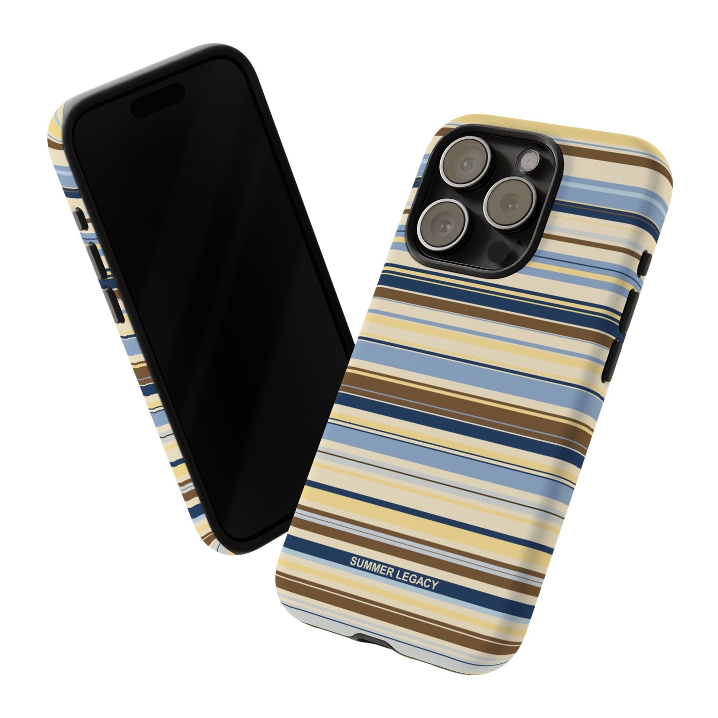 Coconut Multi-stripe iPhone Case