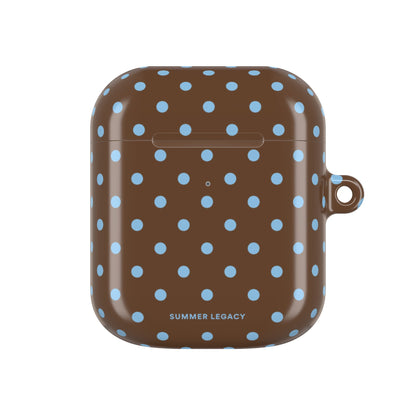 Mocha Polka Dot AirPod Case