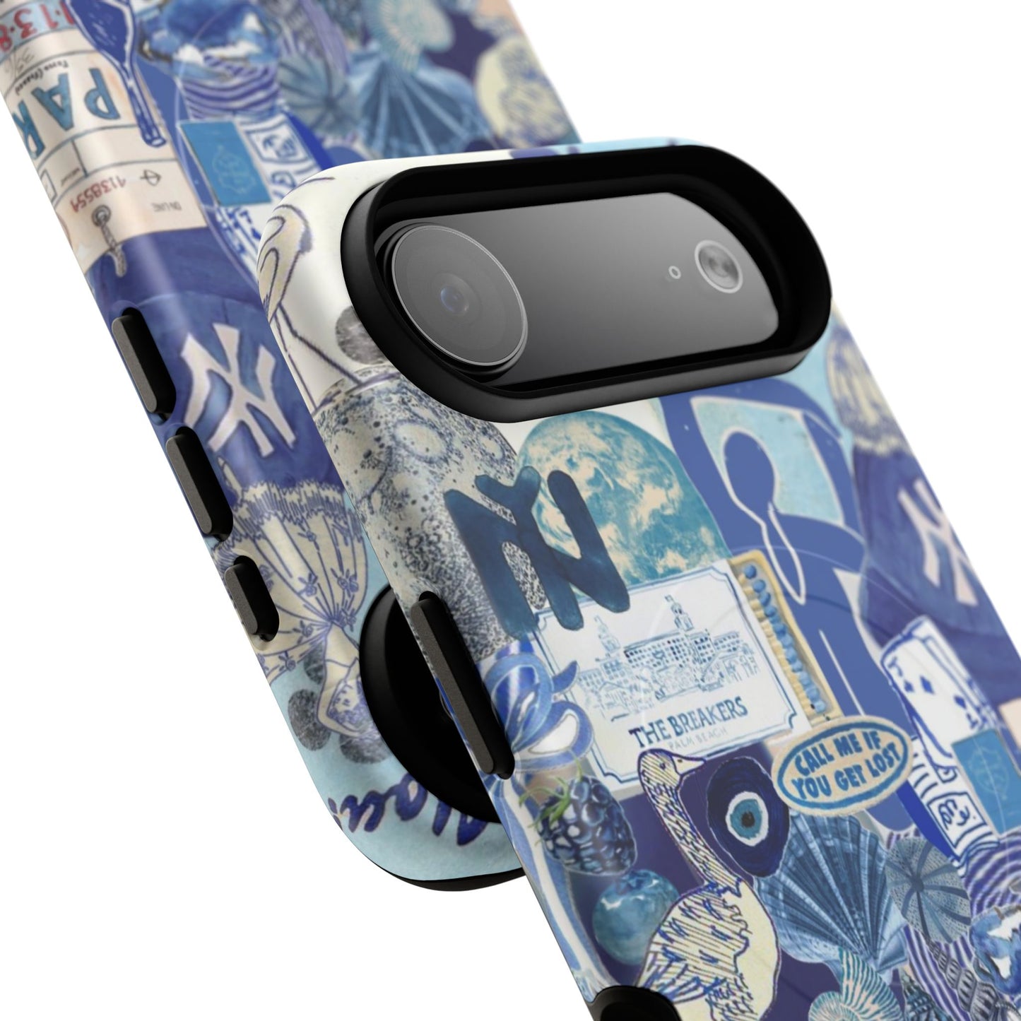 Blue Collage MagSafe Case