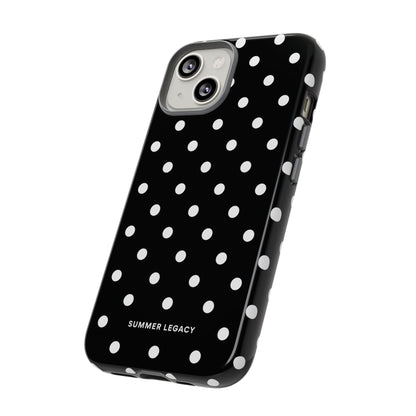 Ebony Polka Dot iPhone Case