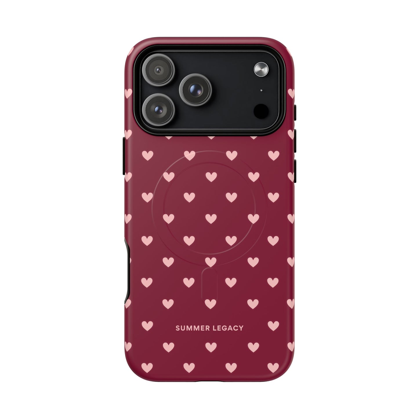 Berry Hearts MagSafe Case