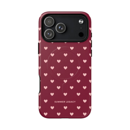Berry Hearts MagSafe Case
