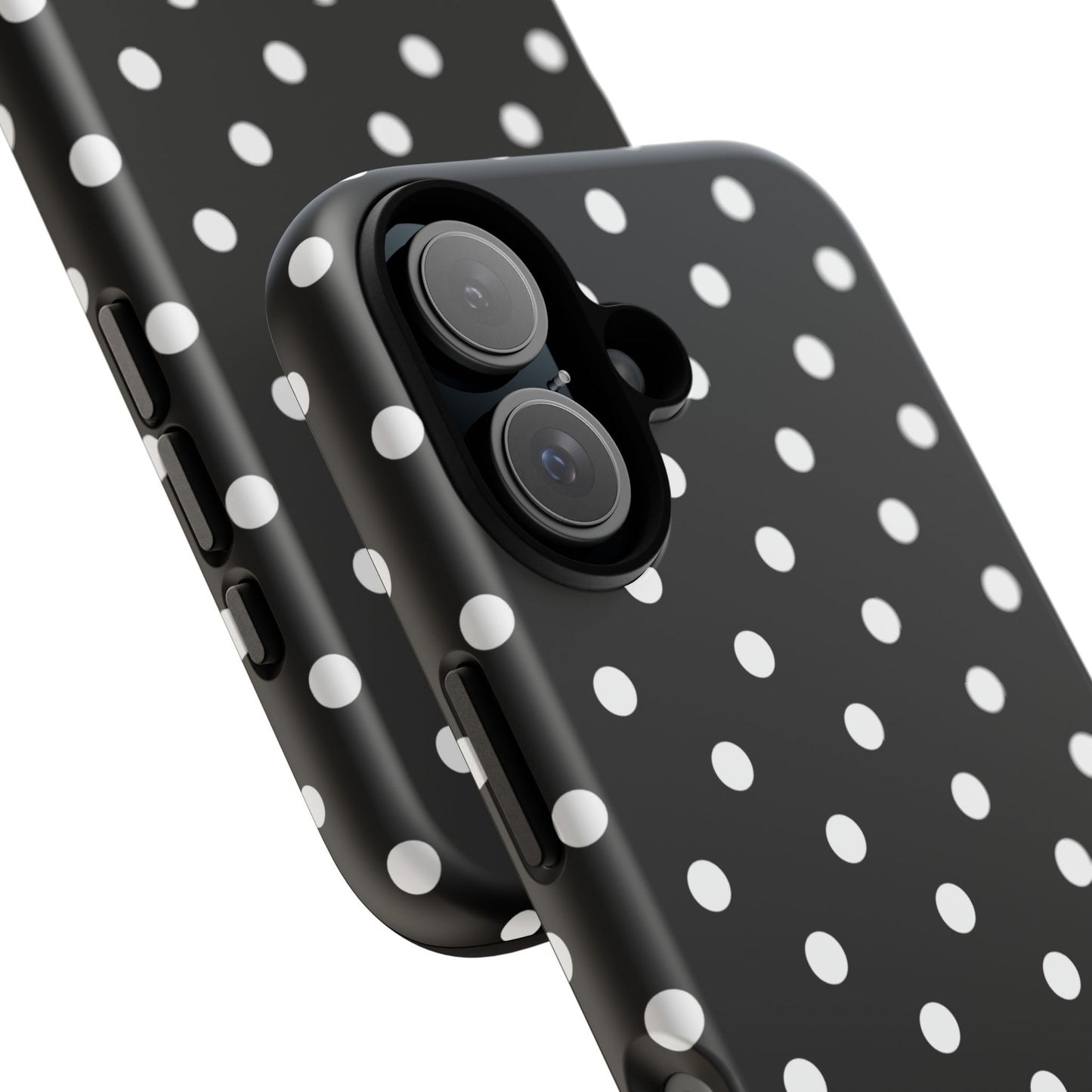 Ebony Polka Dot iPhone Case