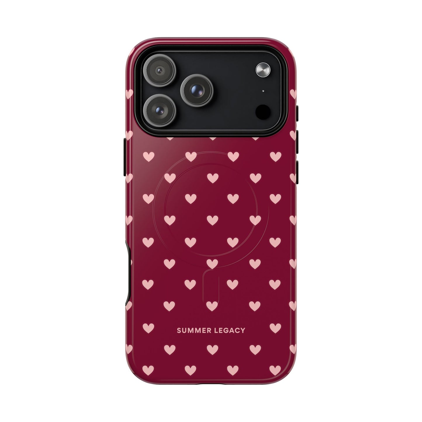 Berry Hearts MagSafe Case