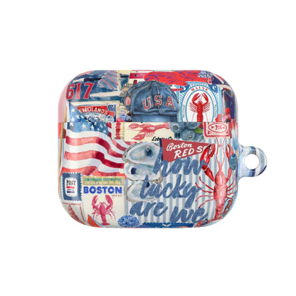 Red, White & Blue AirPod Case