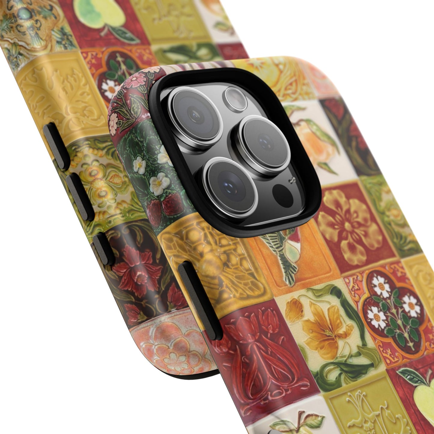 Orchard Mosaic Tiles iPhone Case