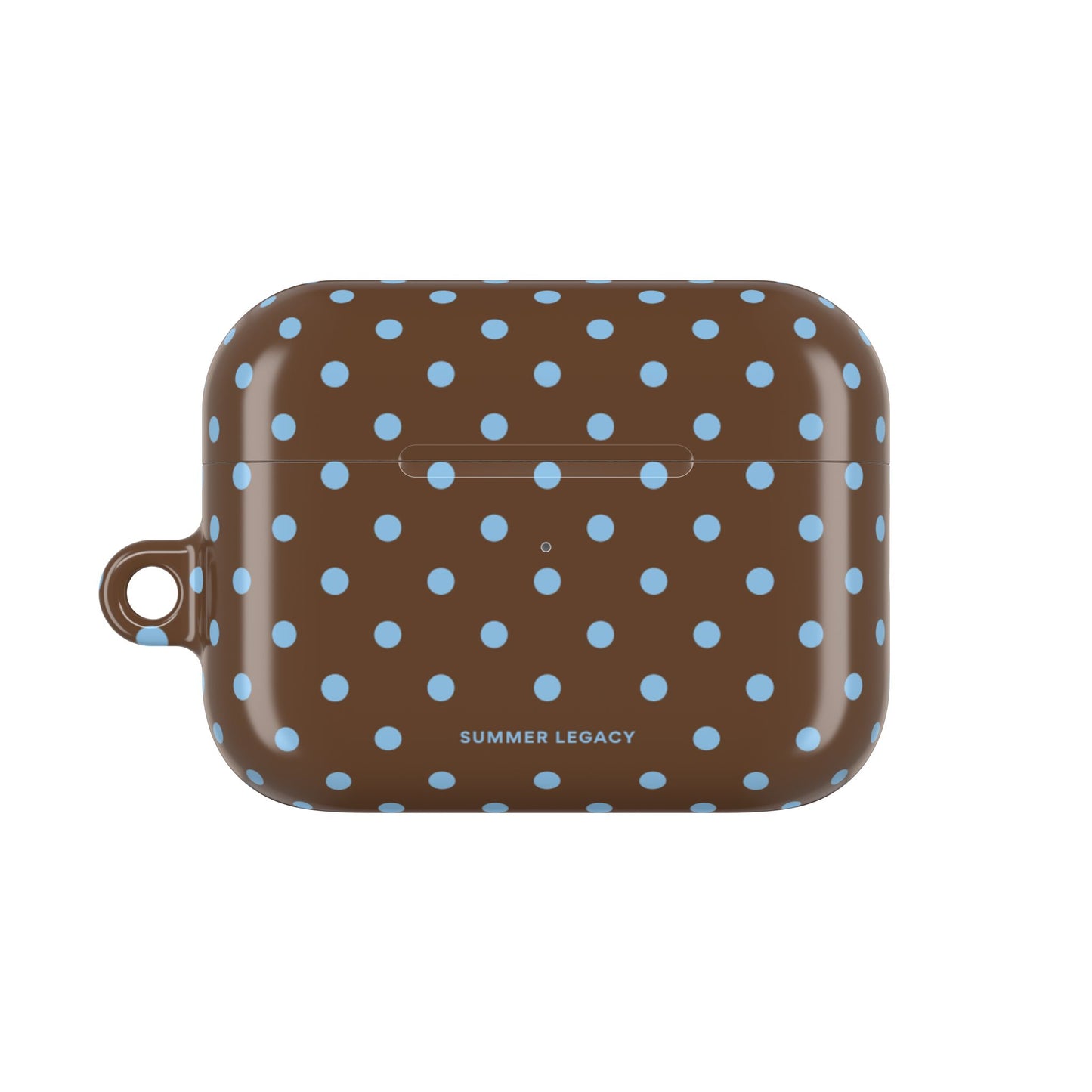 Mocha Polka Dot AirPod Case