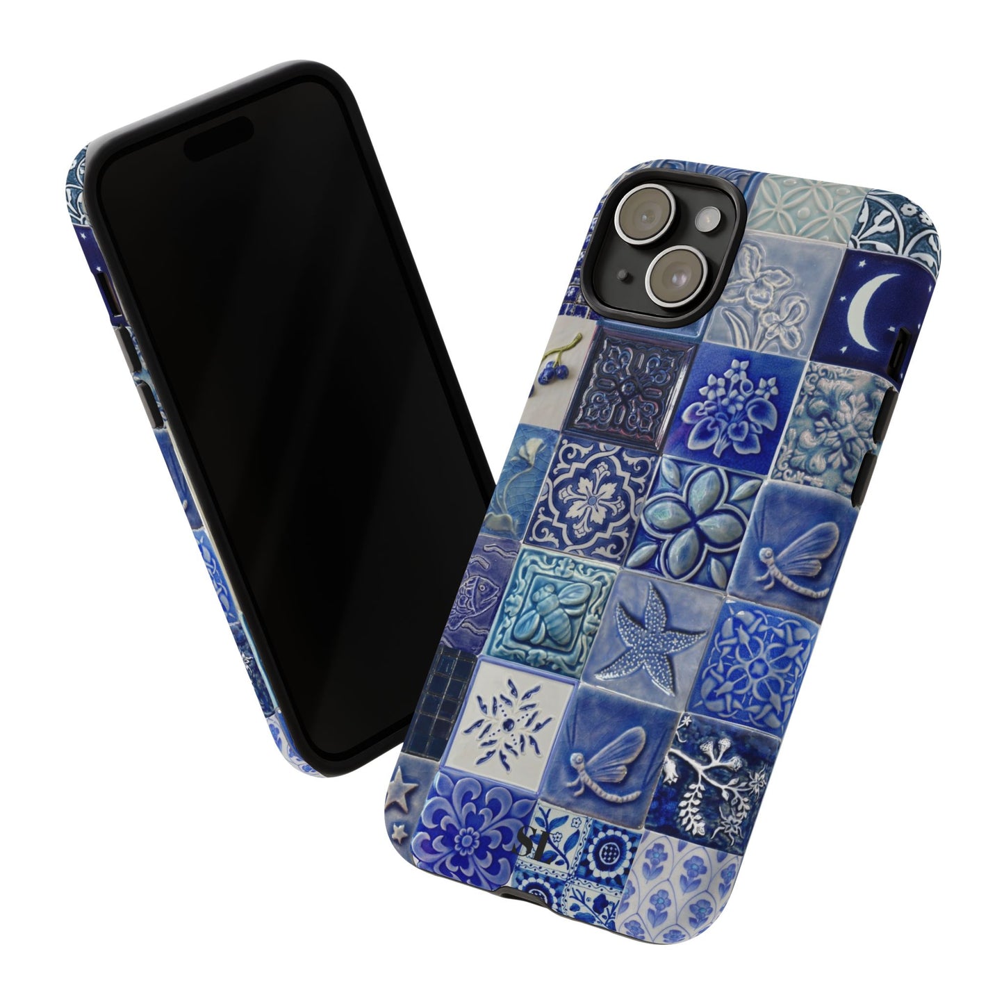 Midnight Mosaic Tiles iPhone Case