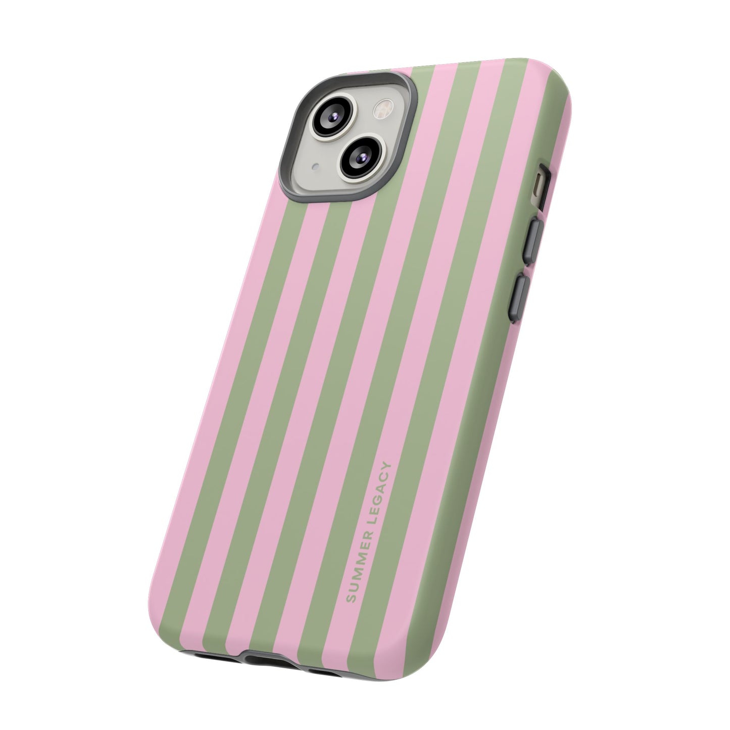 Guava Stripe iPhone Case