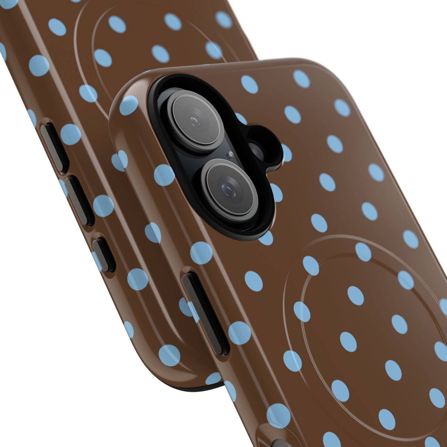 Mocha Polka Dot MagSafe Case