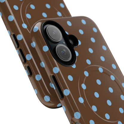 Mocha Polka Dot MagSafe Case