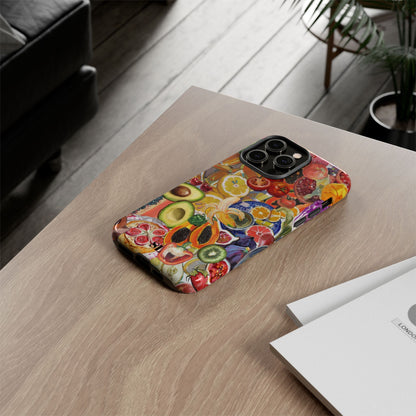 Fruits and Veggies iPhone Case