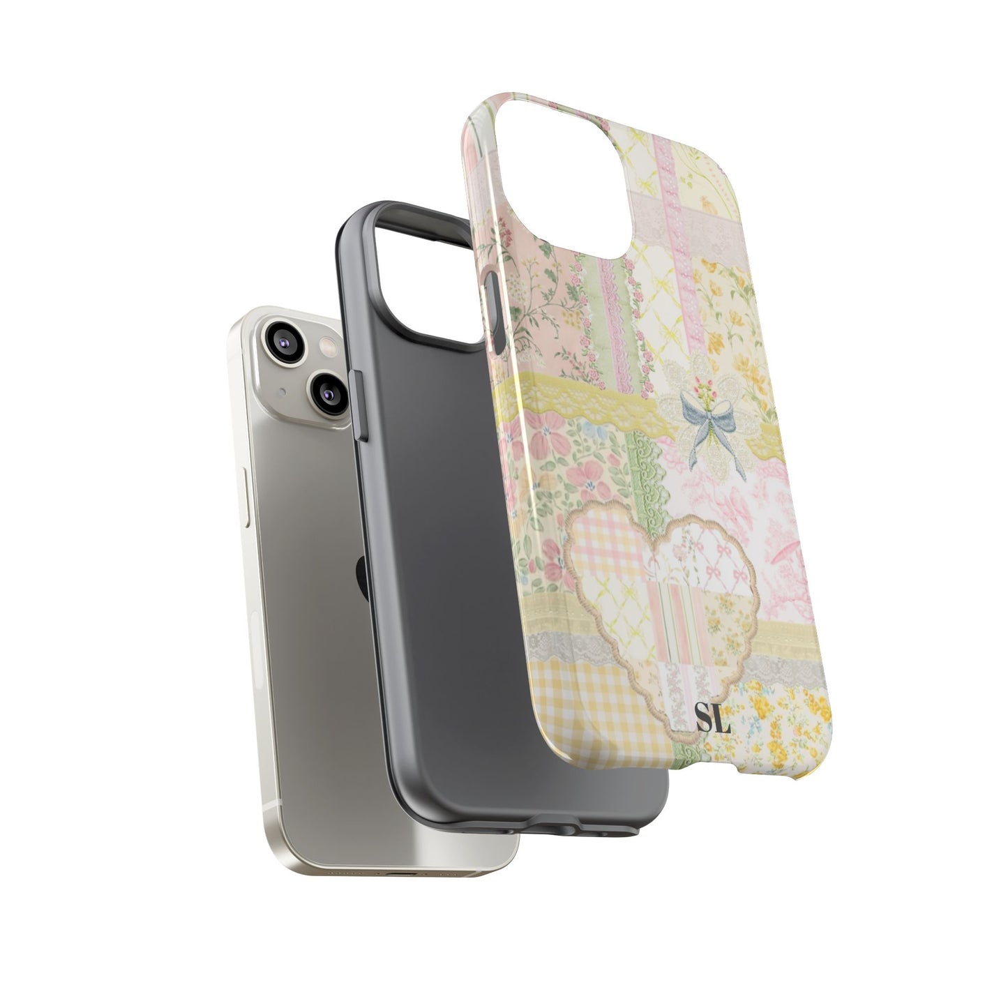 Garden Quilt Patchwork iPhone Case