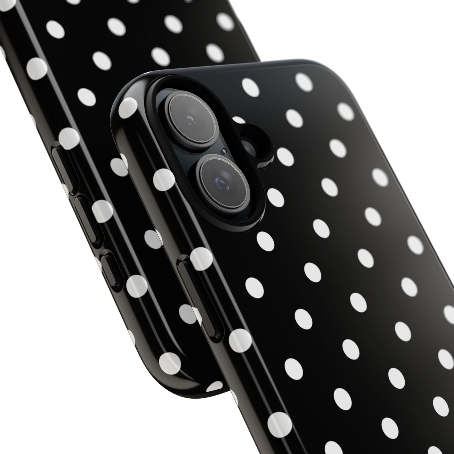 Ebony Polka Dot iPhone Case