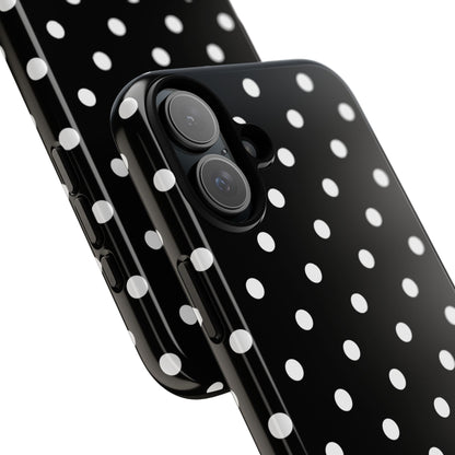 Ebony Polka Dot iPhone Case