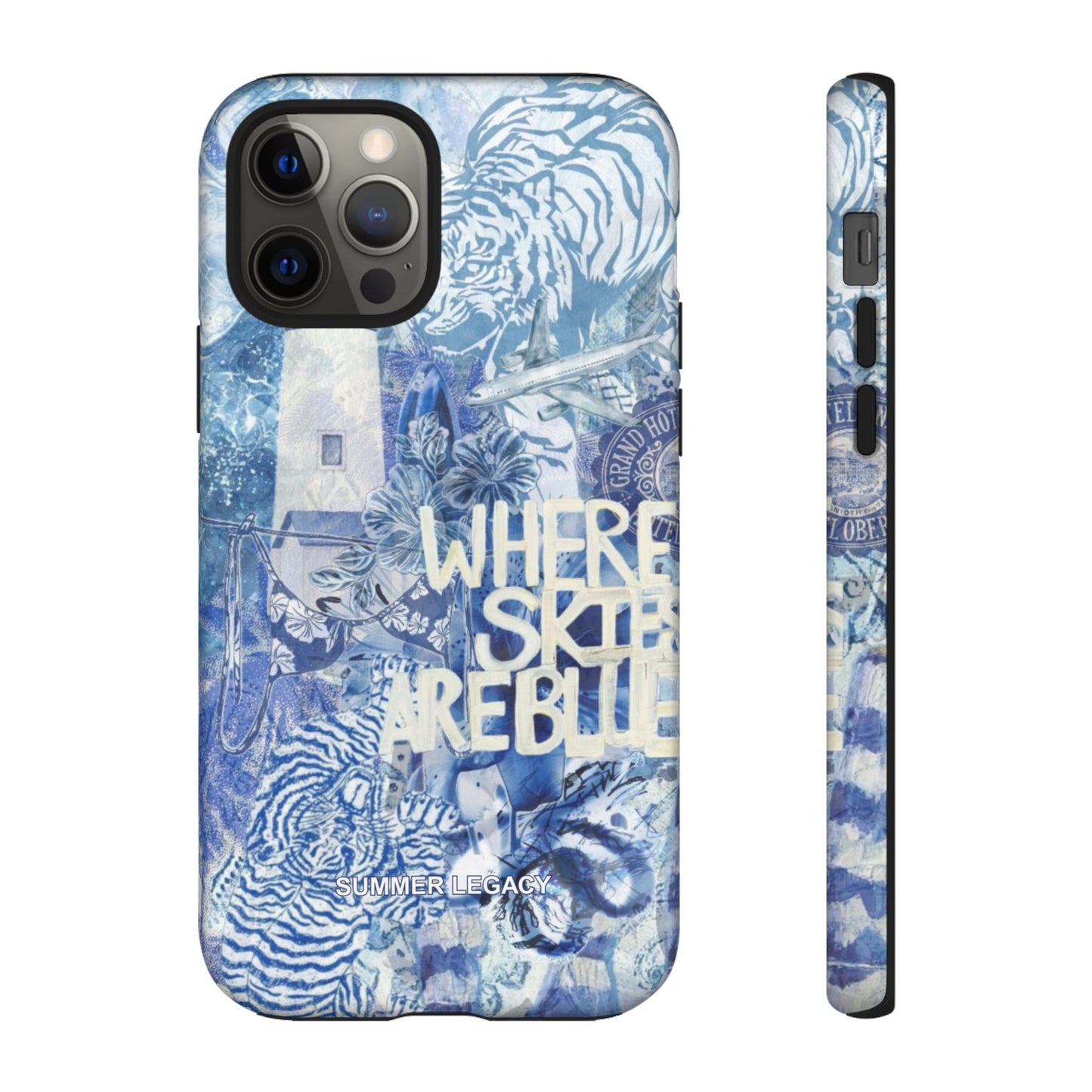 Blue Horizon iPhone Case