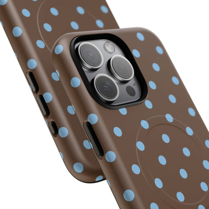 Mocha Polka Dot MagSafe Case