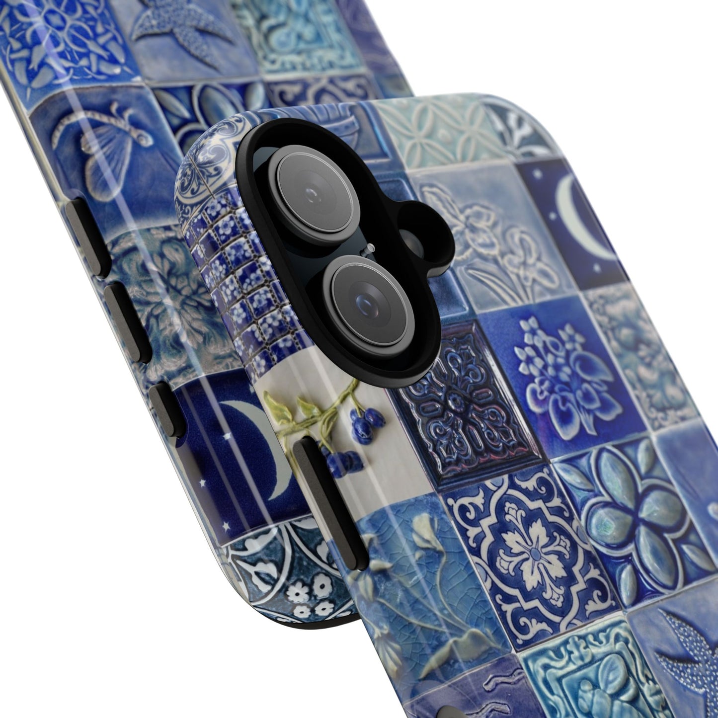 Midnight Mosaic Tiles iPhone Case