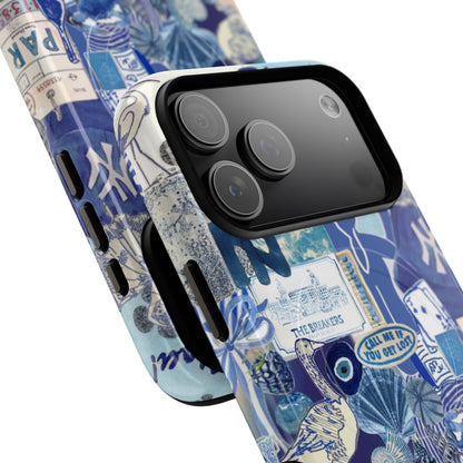 Blue Collage MagSafe Case