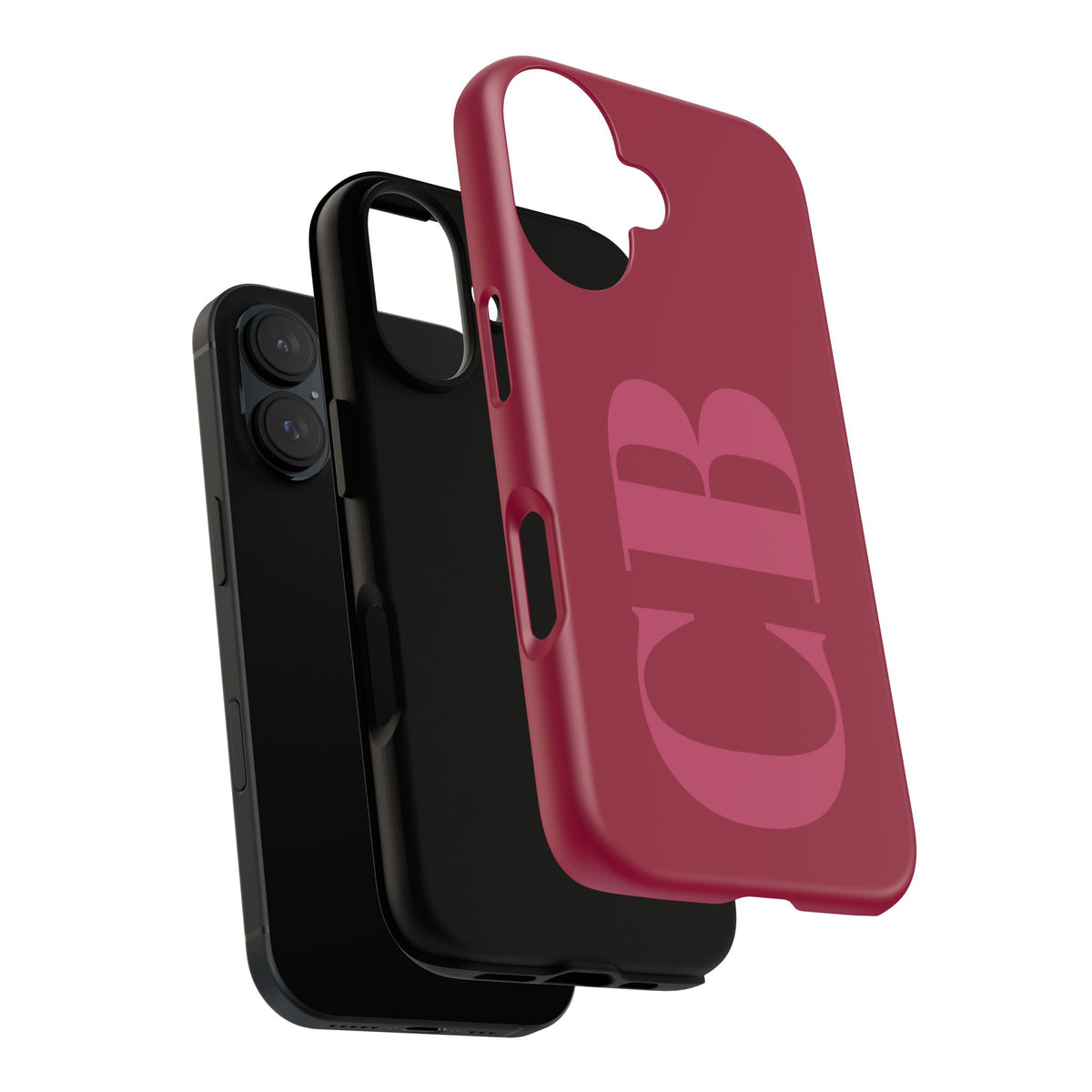 Berry Custom Initial iPhone Case