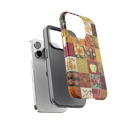 Orchard Mosaic Tiles iPhone Case